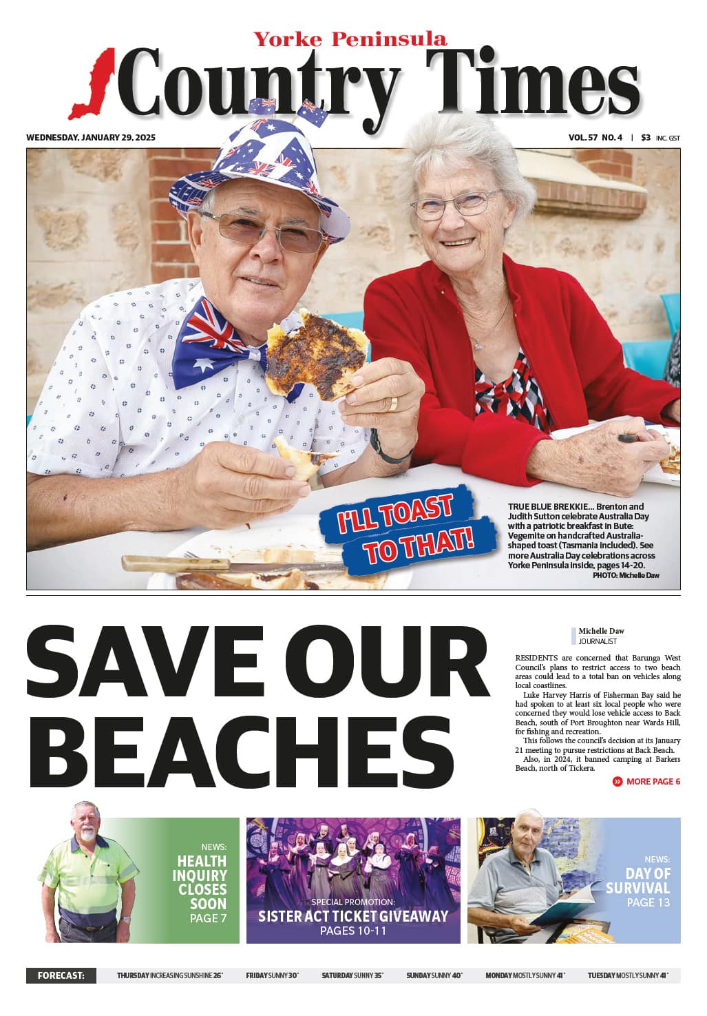 Yorke Peninsula Country Times 29 January 2025