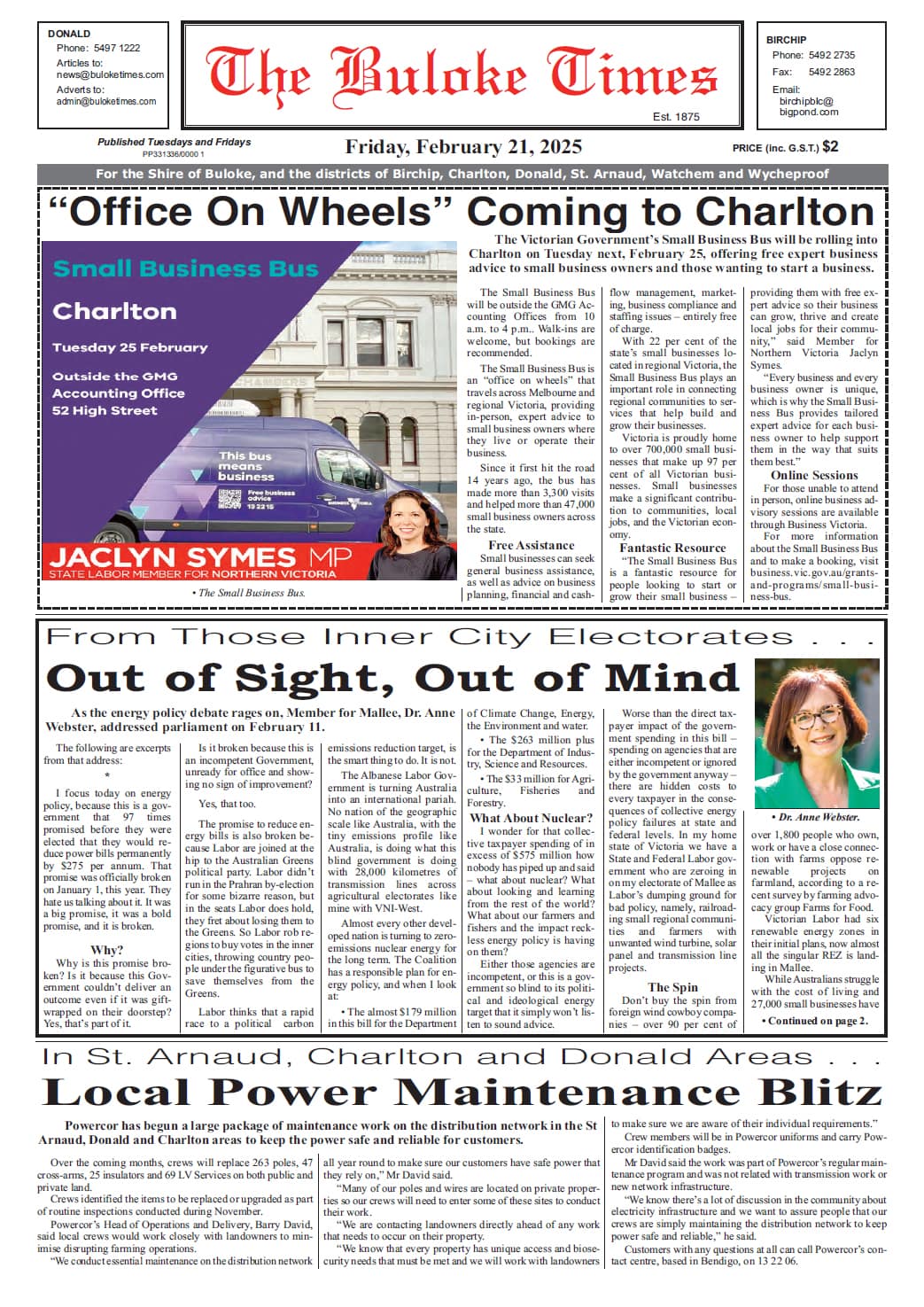 The Buloke Times 21 February 2025