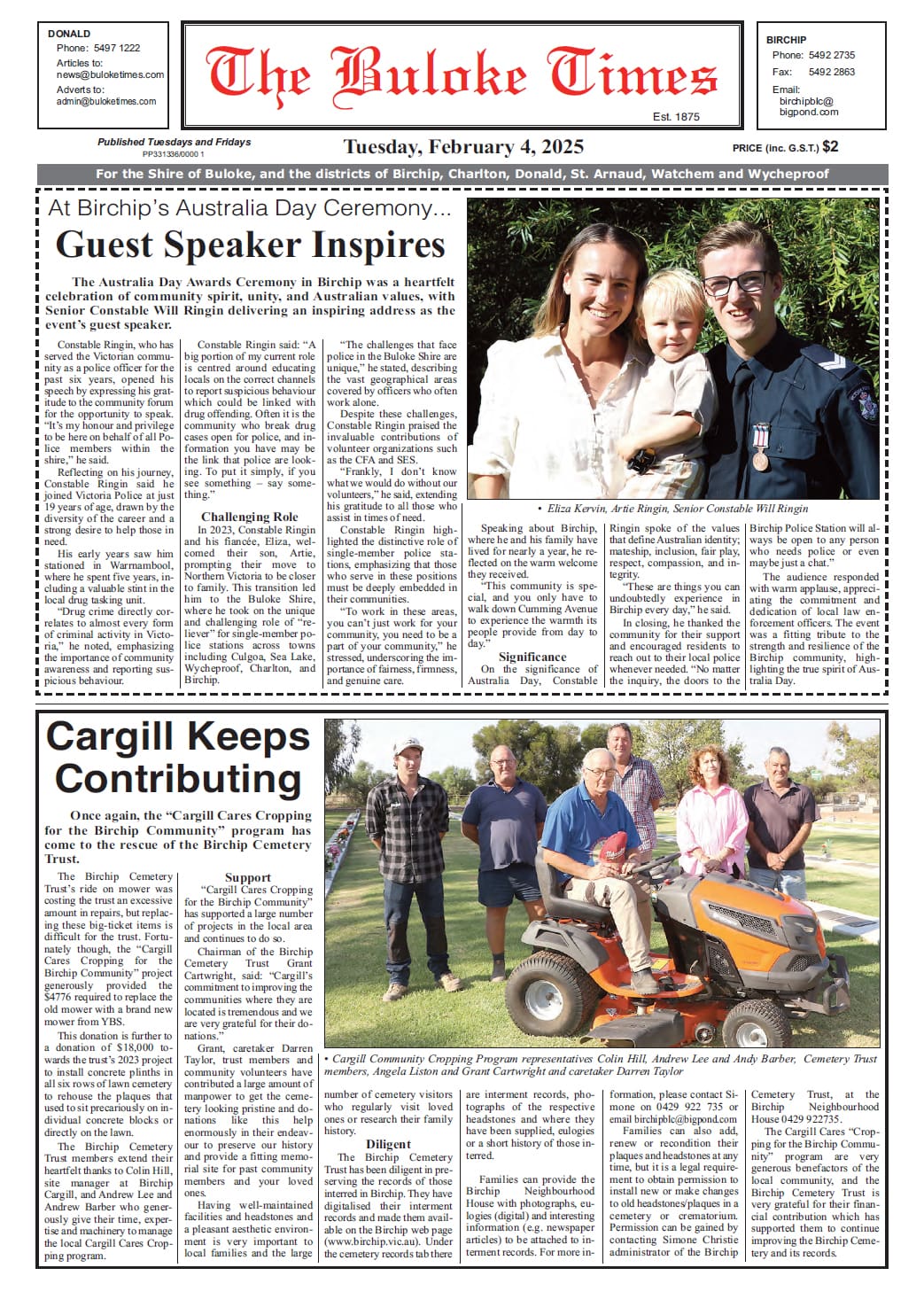 The Buloke Times 4 February 2025