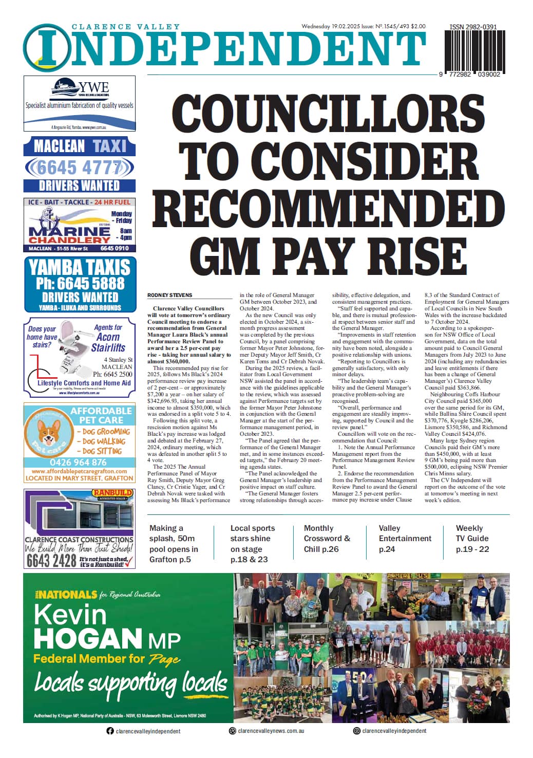 Clarence Valley Independent 19 February 2025