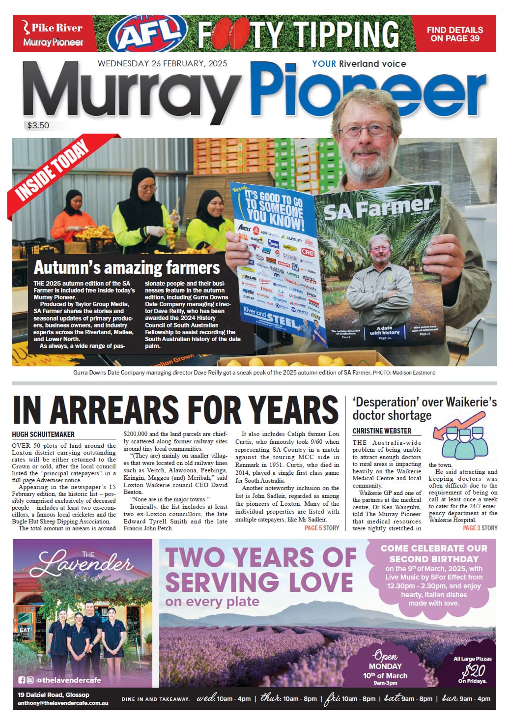 Murray Pioneer 26 February 2025