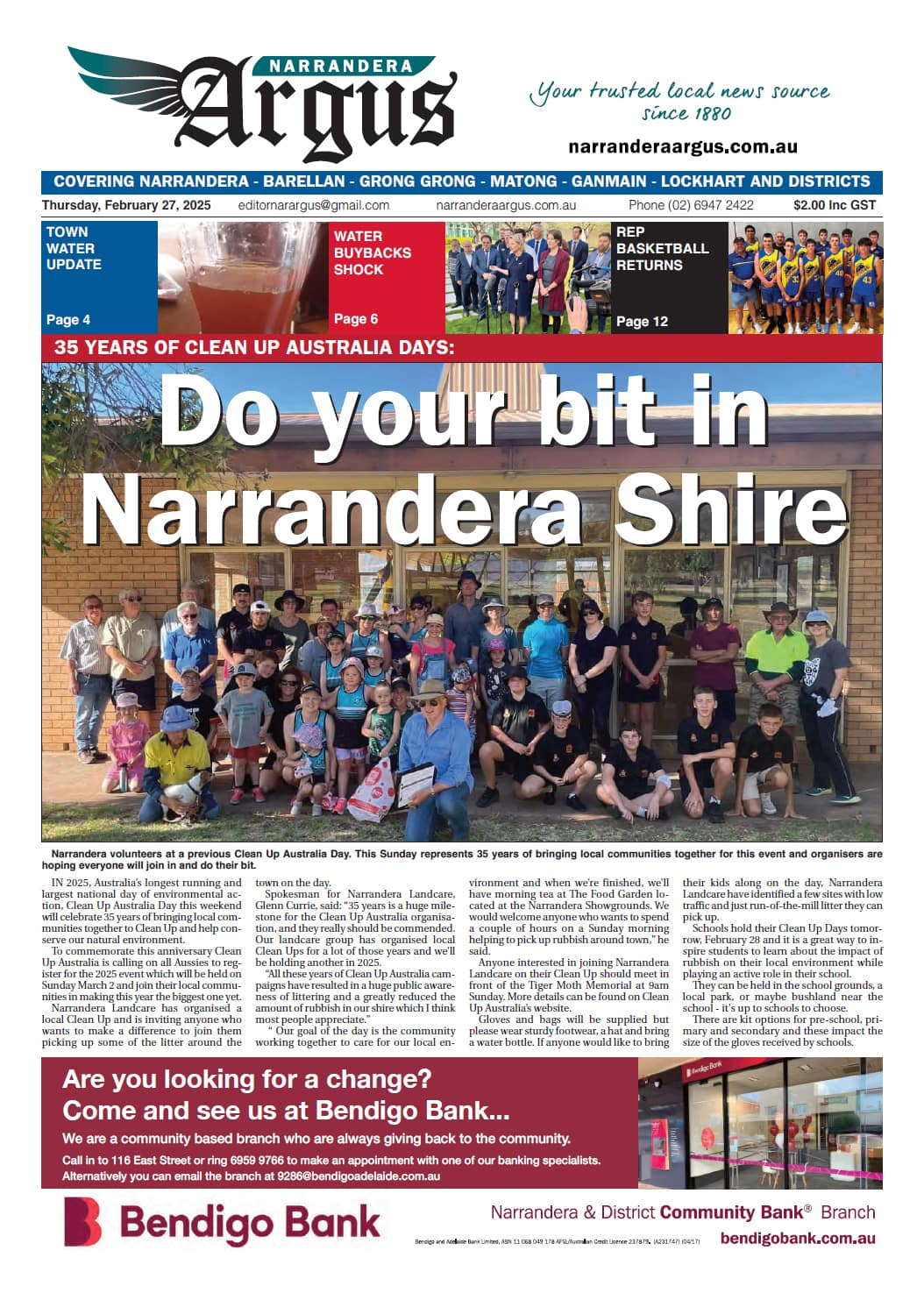 Narrandera Argus 27 February 2025
