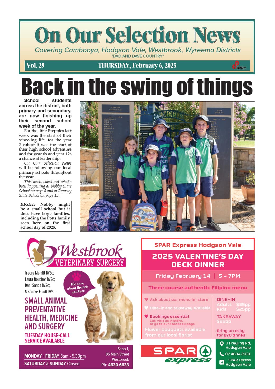 On Our Selection News 6 February 2025
