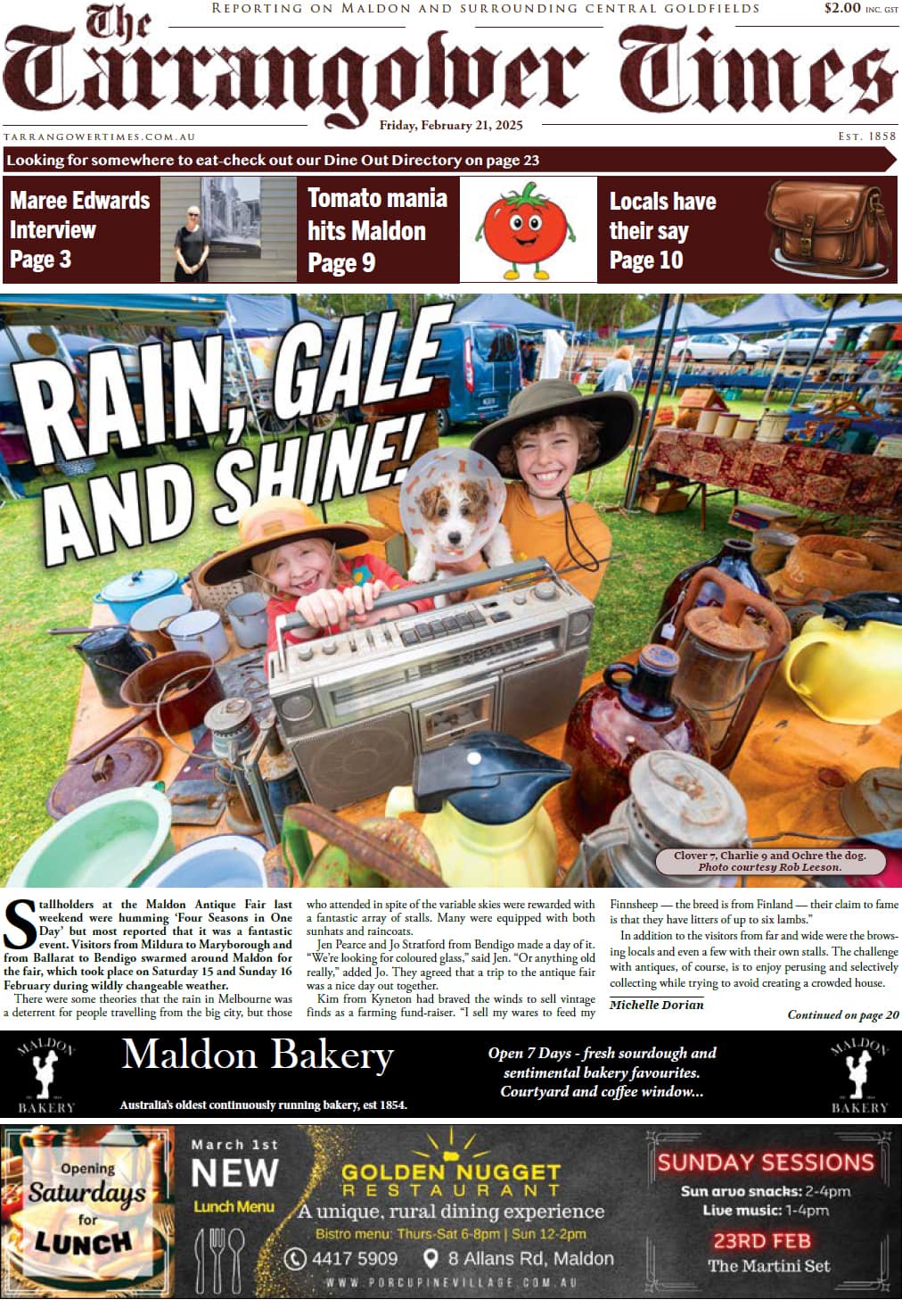 Tarrangower Times 21 February 2025