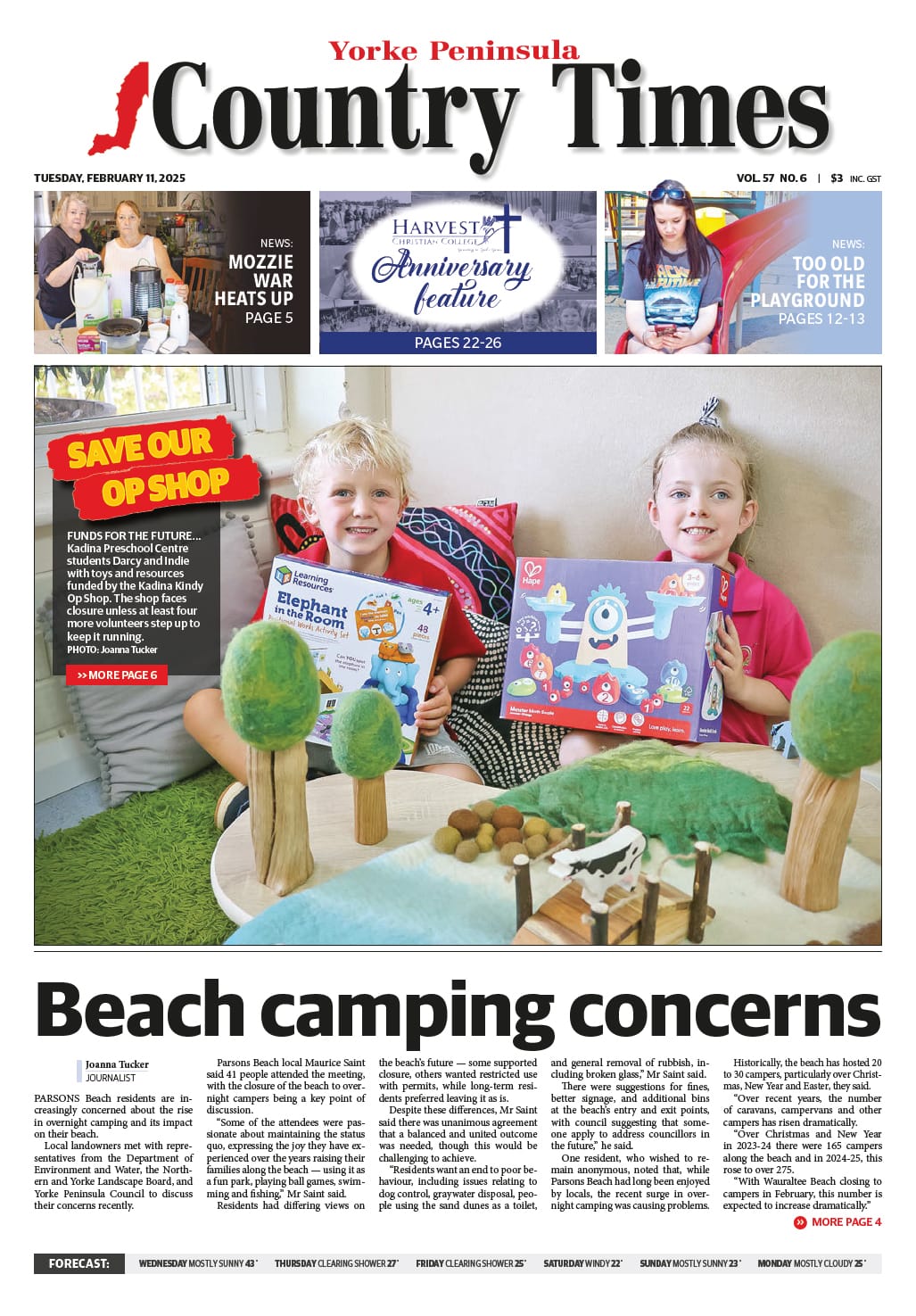 Yorke Peninsula Country Times 11 February 2025