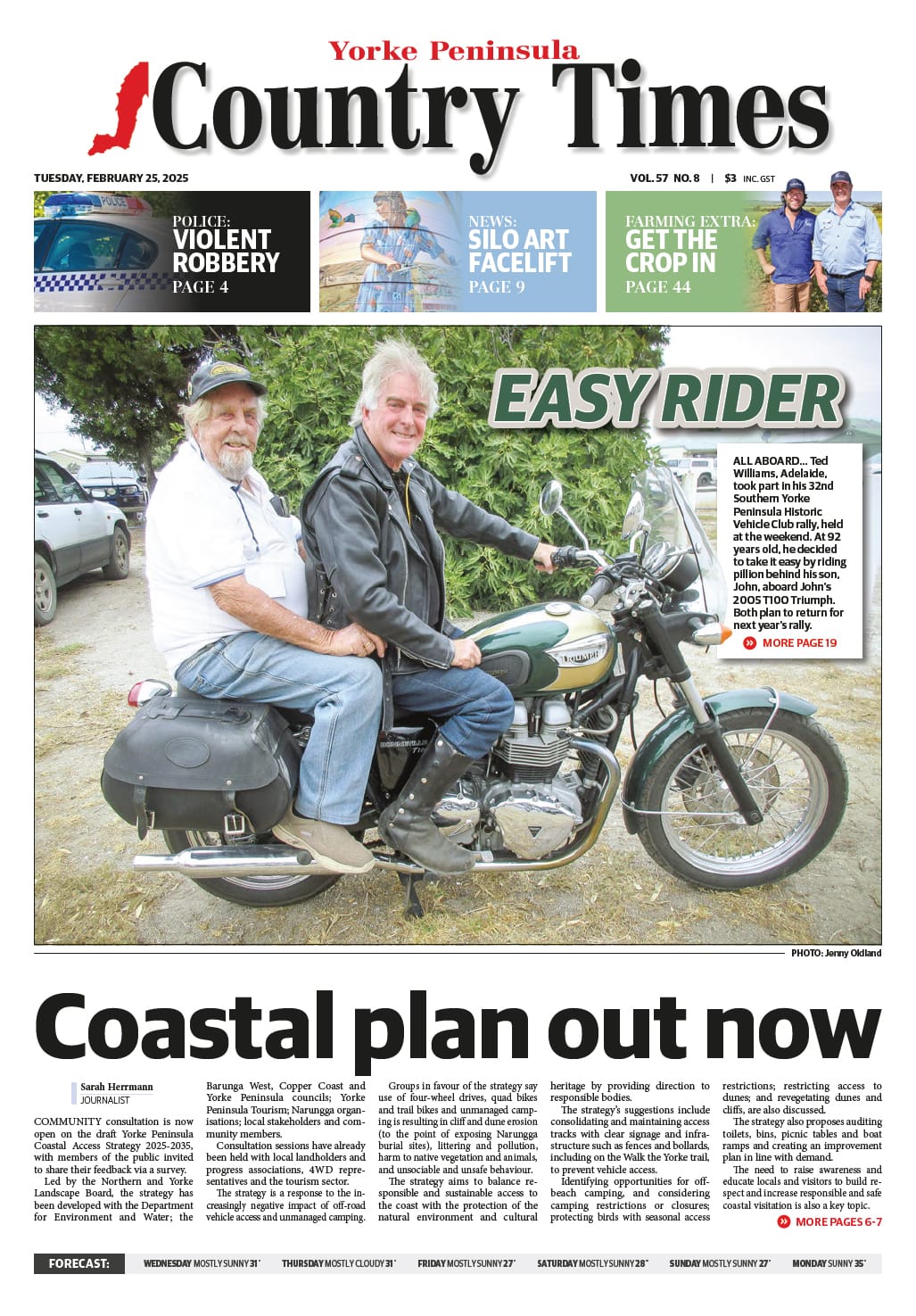 Yorke Peninsula Country Times 25 February 2025