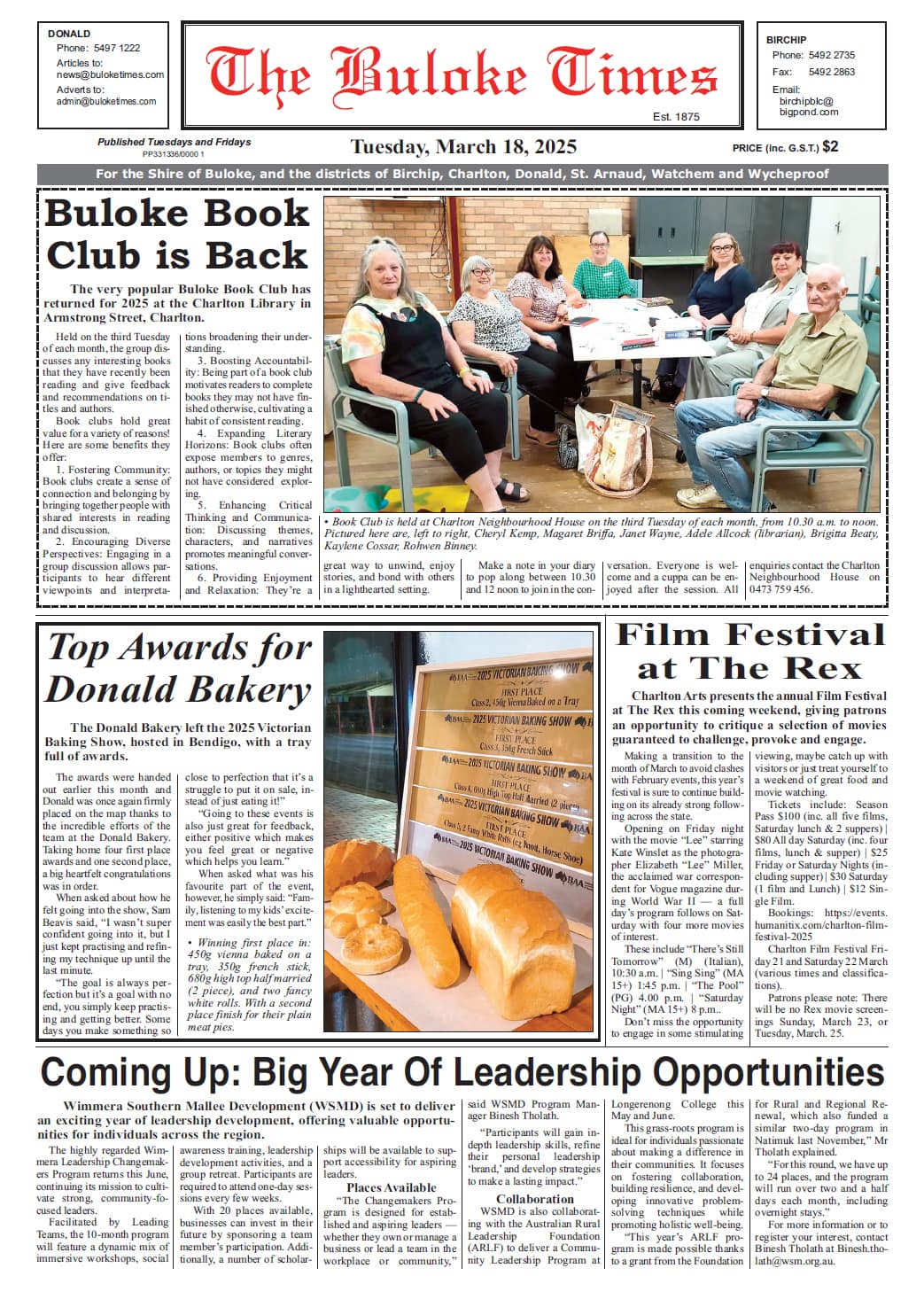 The Buloke Times 18 March 2025