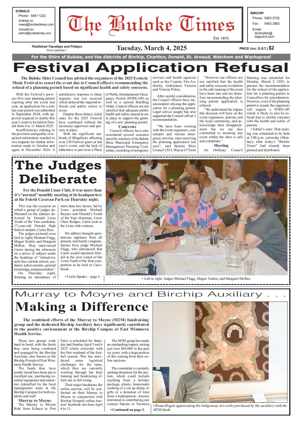 The Buloke Times 4 March 2025
