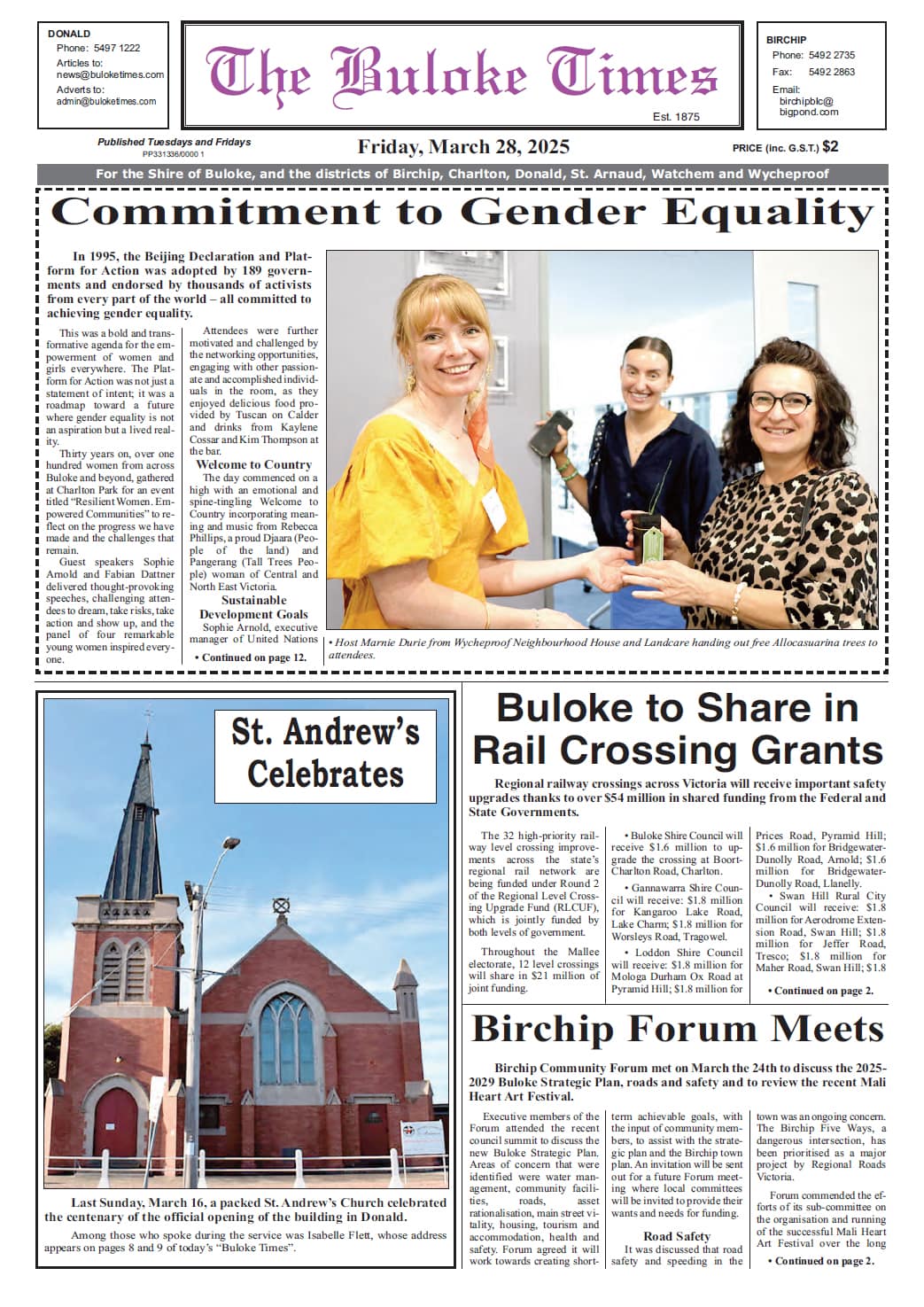 The Buloke Times 28 March 2025