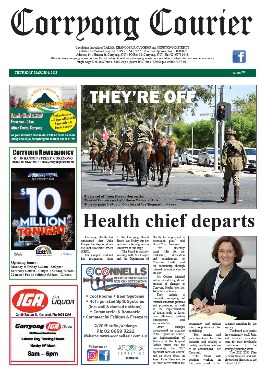 Corryong Courier 6 March 2025