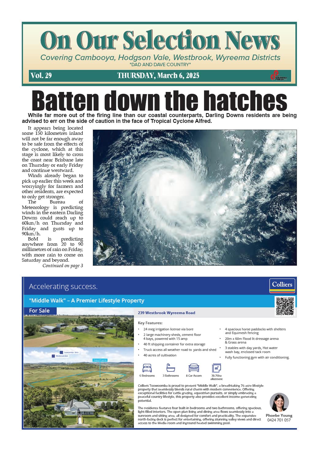 On Our Selection News 6 March 2025