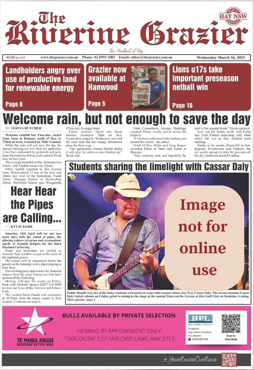 The Riverine Grazier 26 March 2025