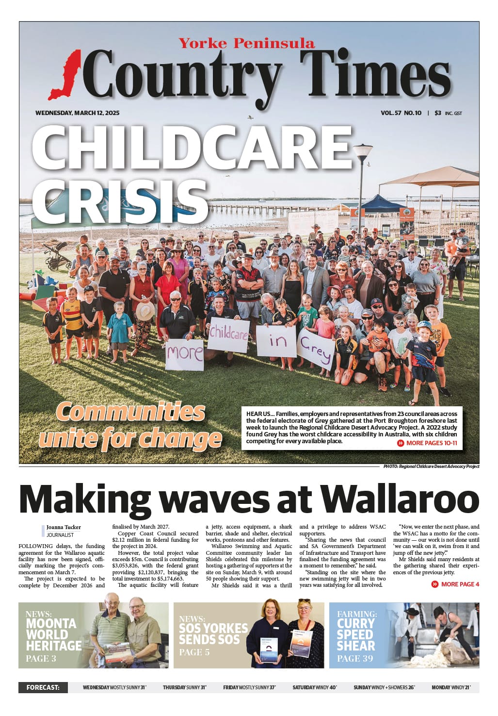 Yorke Peninsula Country Times 12 March 2025
