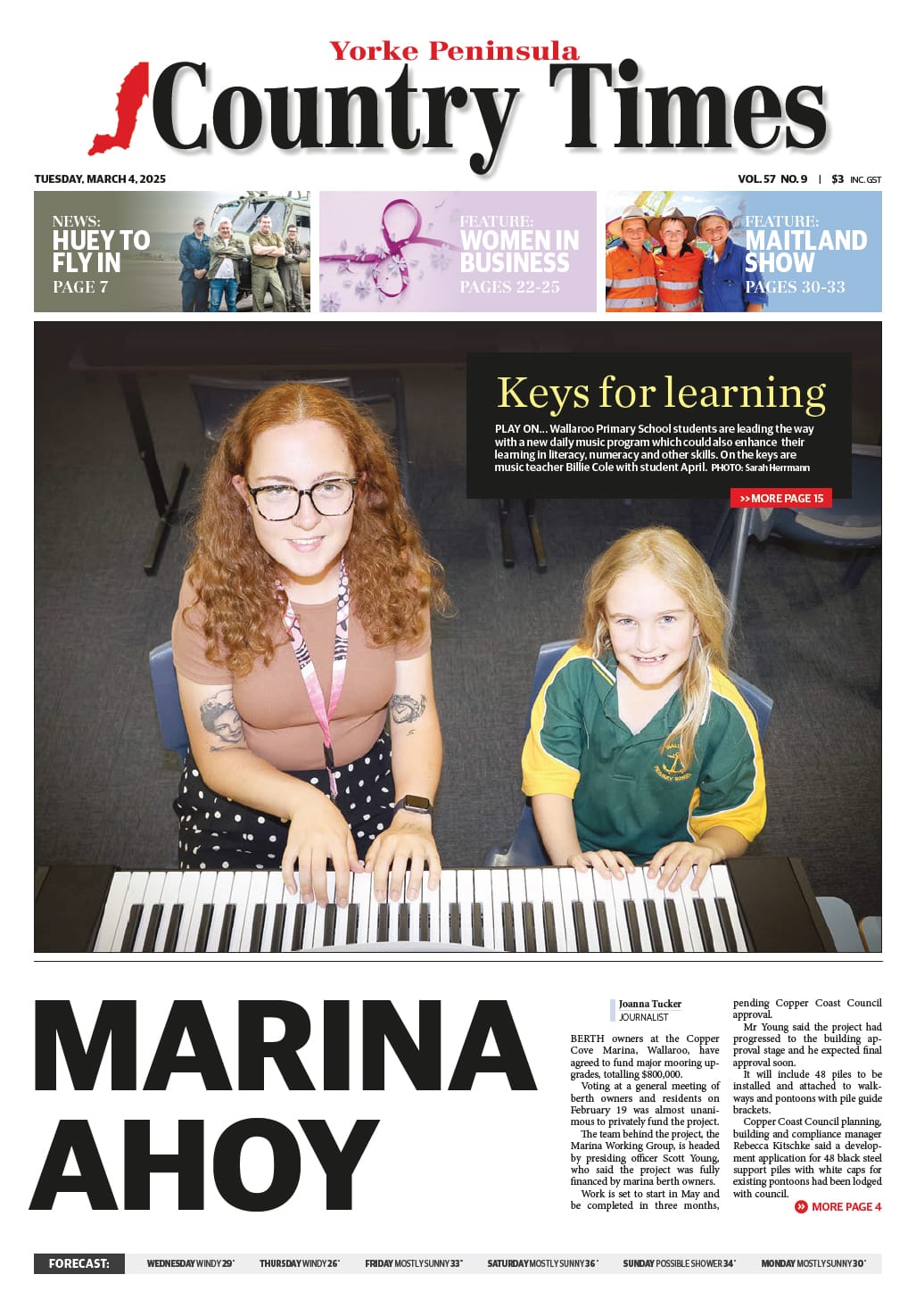 Yorke Peninsula Country Times 4 March 2025