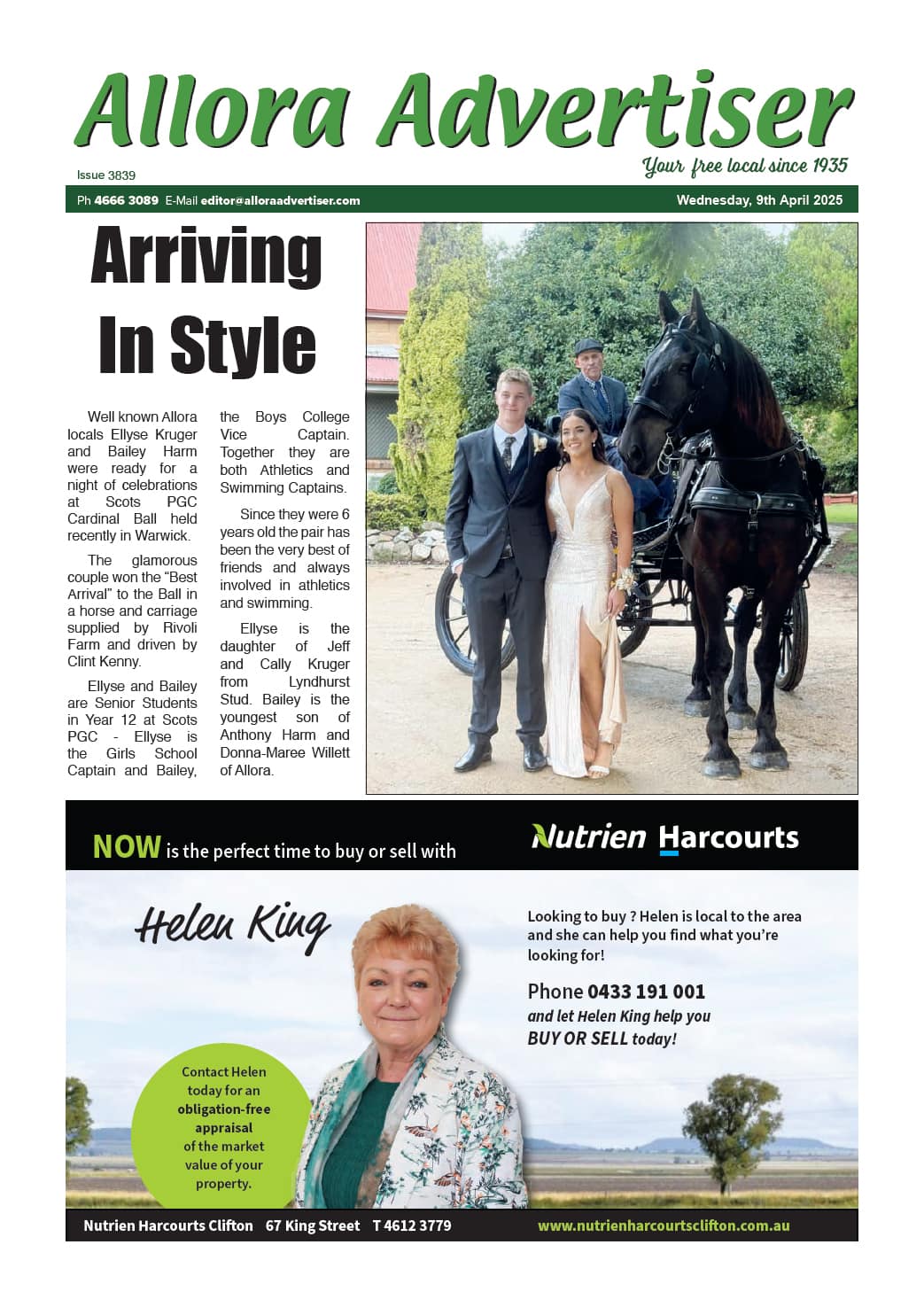 Allora Advertiser 9 April 2025
