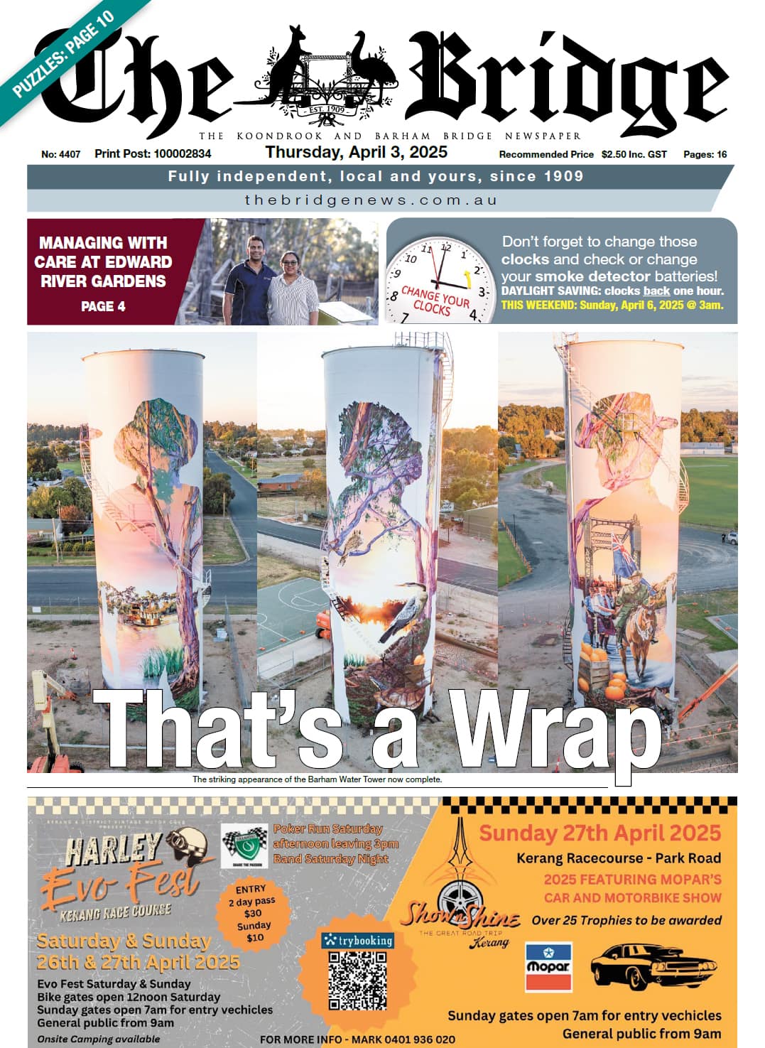The Koondrook and Barham Bridge Newspaper 3 April 2025