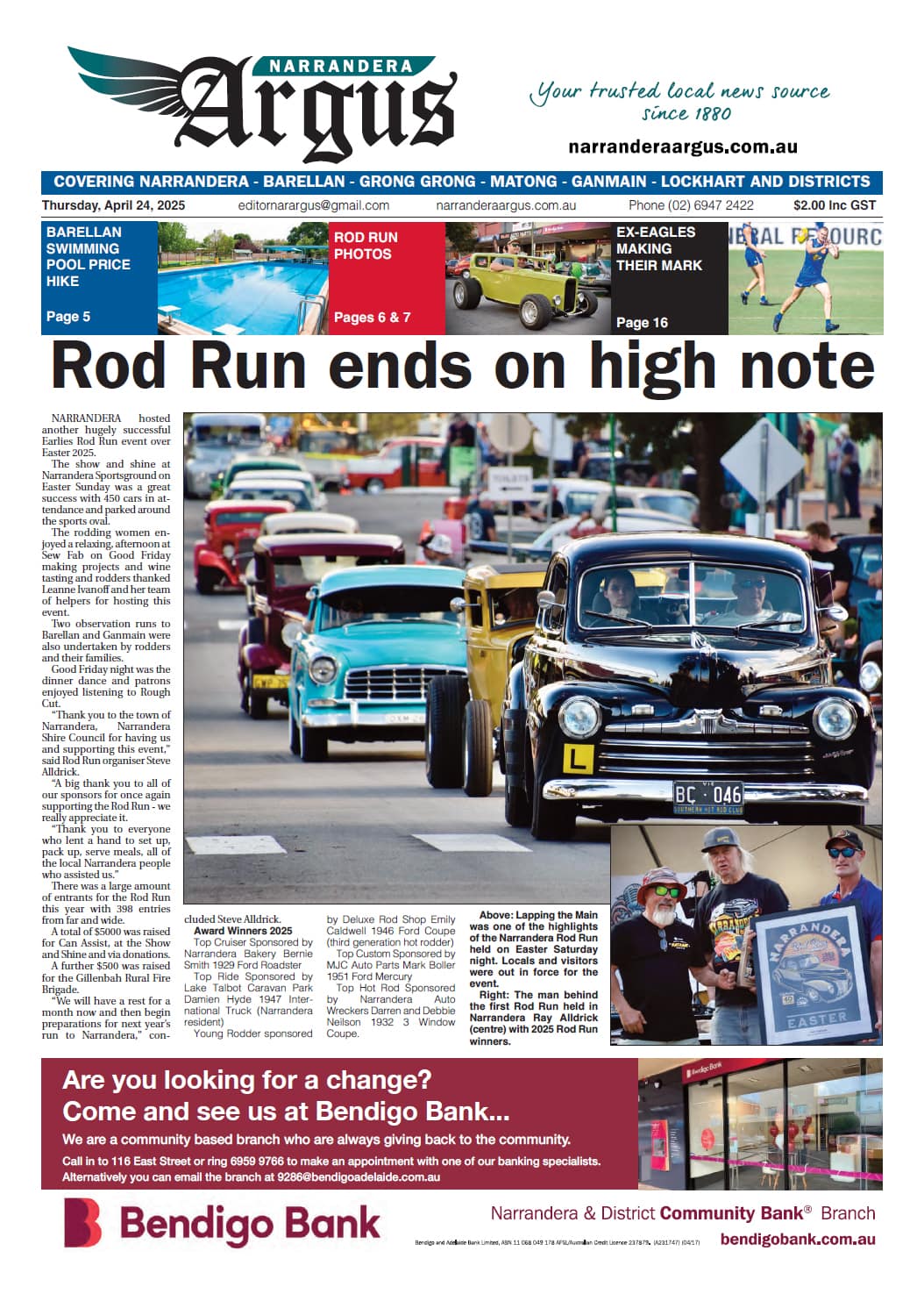 Narrandera Argus 24 April 2025