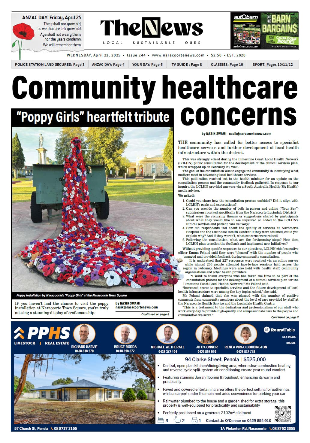 The Naracoorte News 23 April 2025