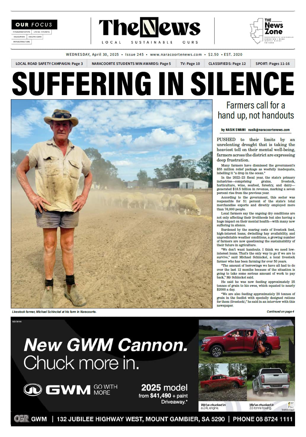 The Naracoorte News 30 April 2025
