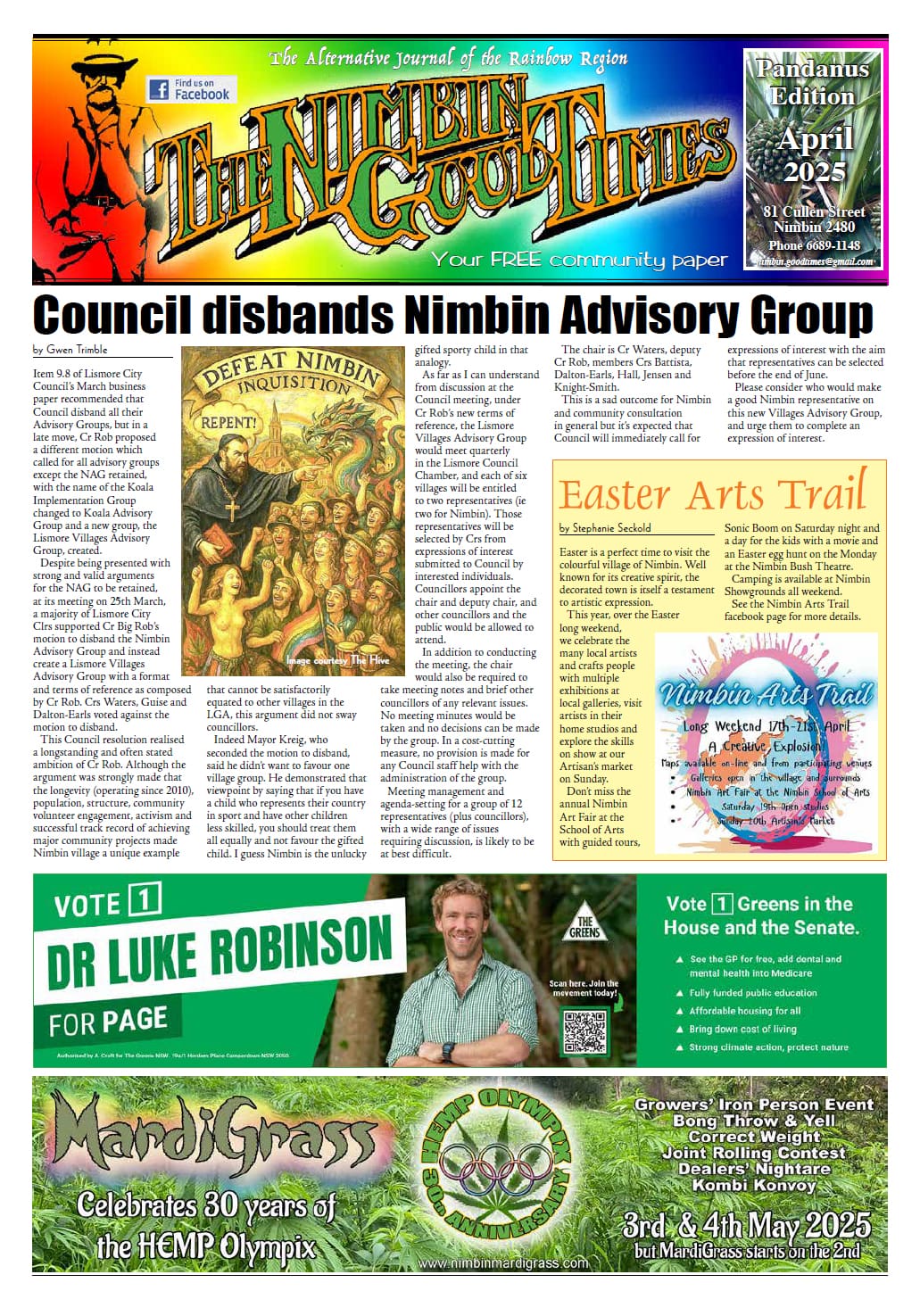 The Nimbin GoodTimes April 2025