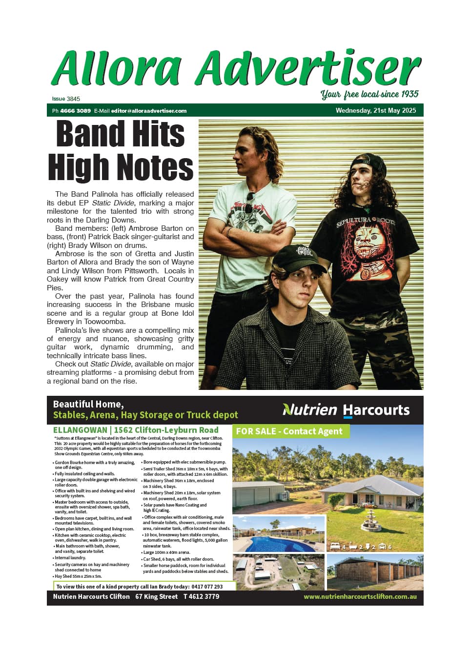 Allora Advertiser 21 May 2025