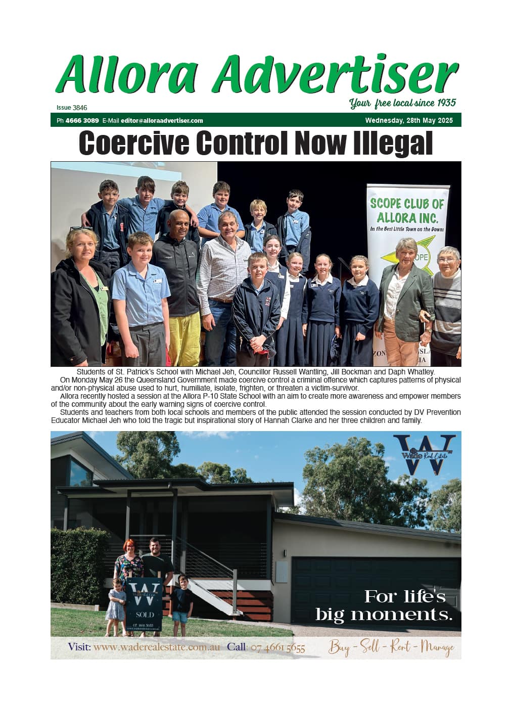 Allora Advertiser 28 May 2025