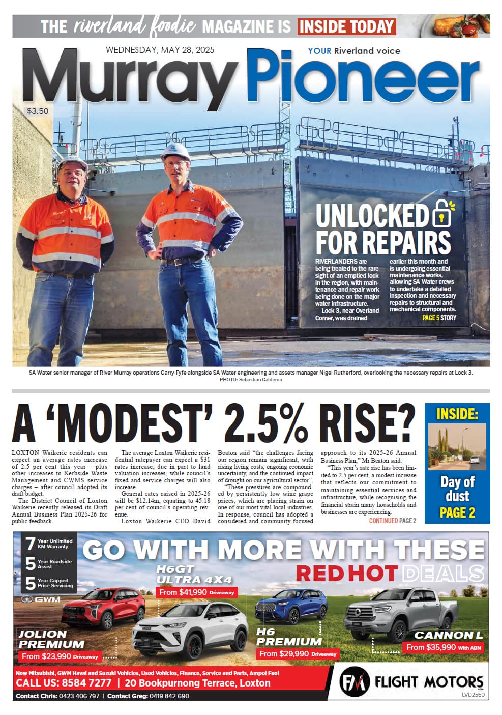 Murray Pioneer 28 May 2025