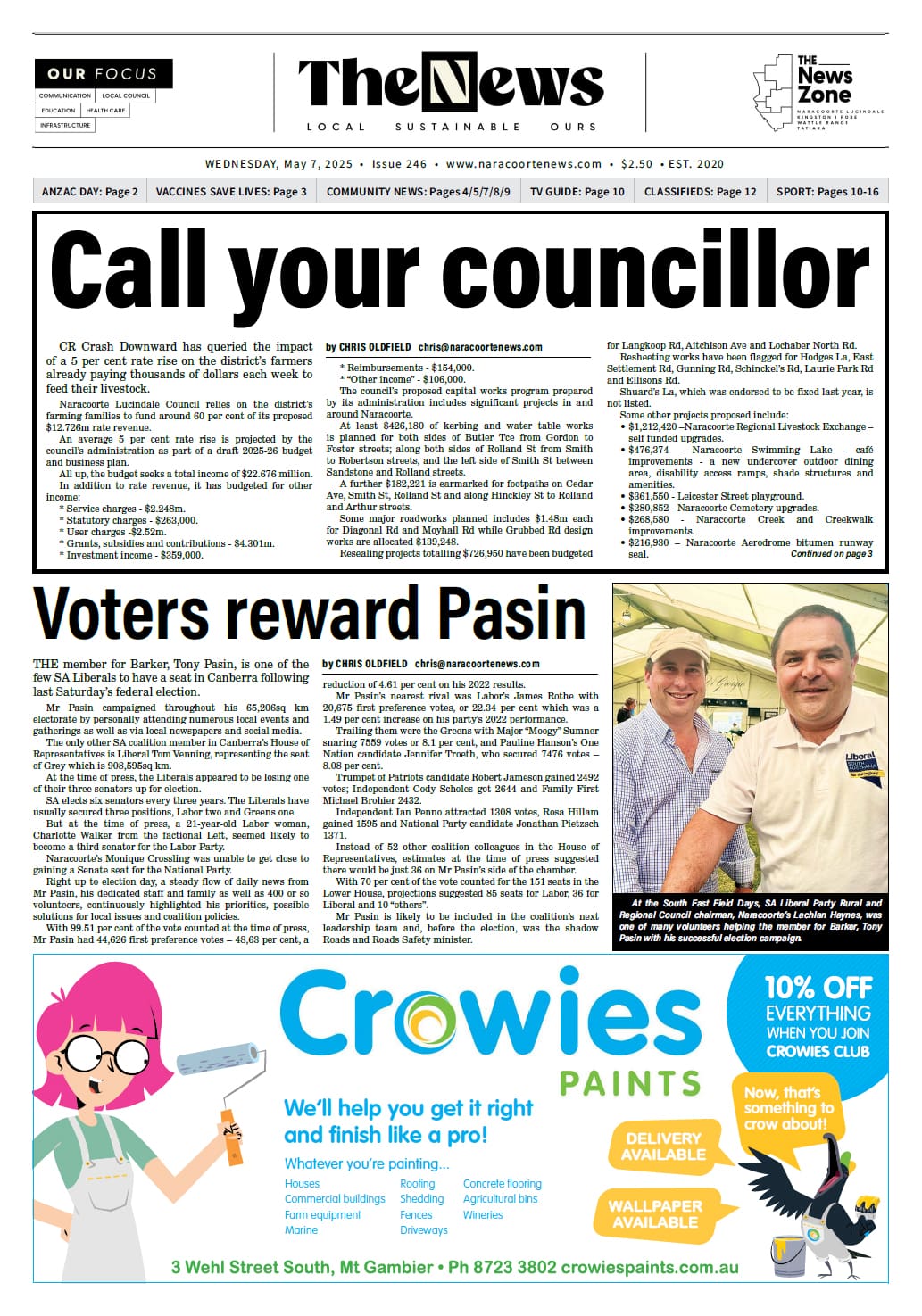 The Naracoorte News 7 May 2025