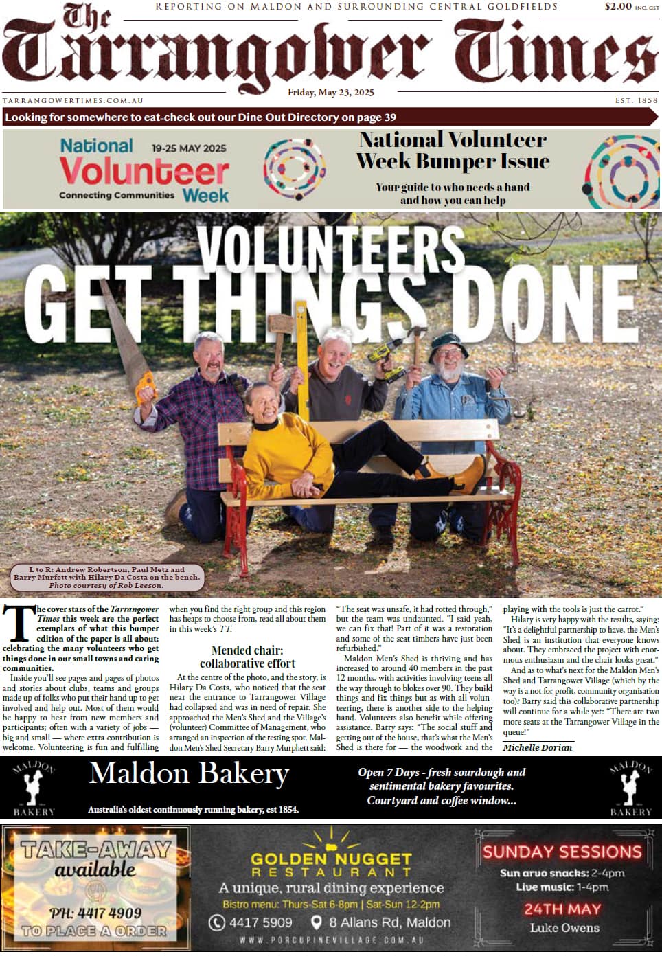 Tarrangower Times 23 May 2025