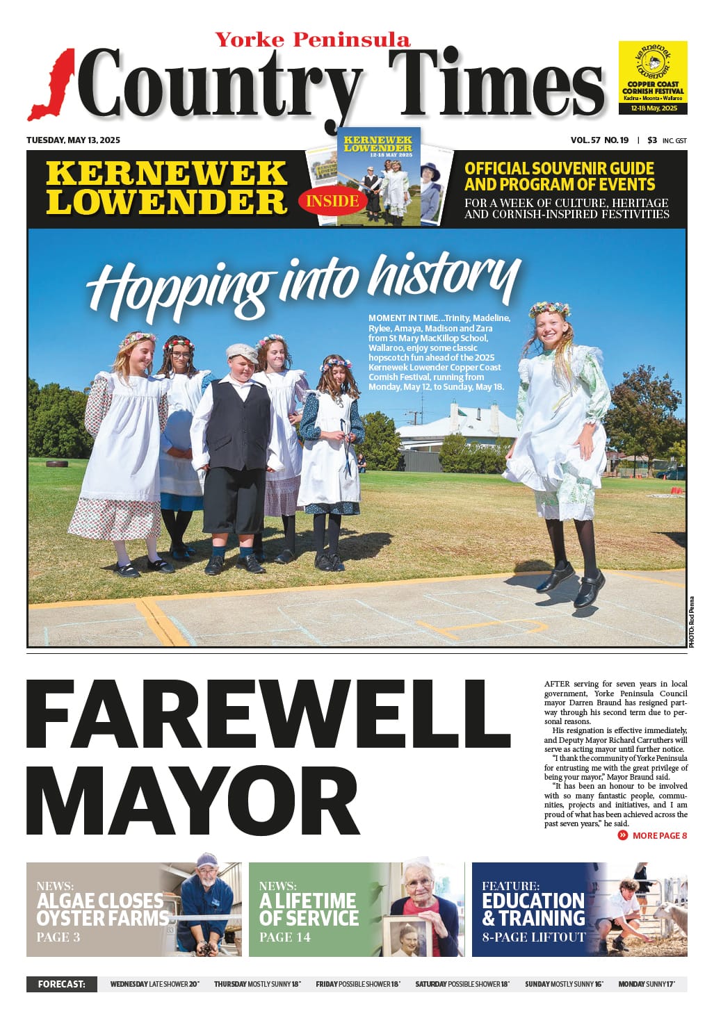 Yorke Peninsula Country Times 13 May 2025
