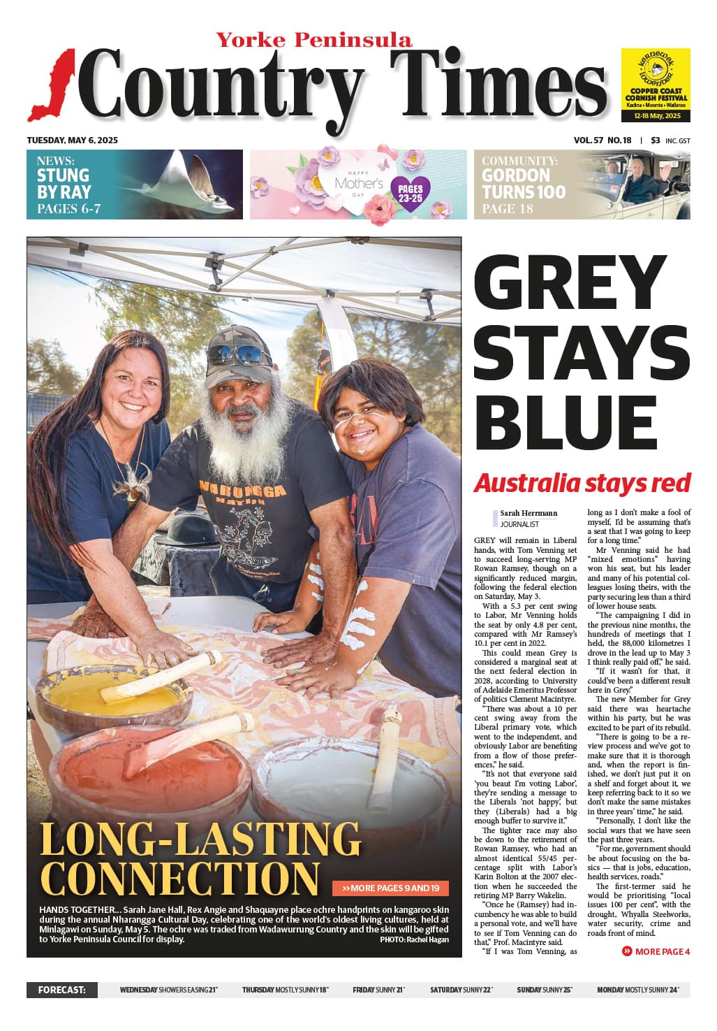 Yorke Peninsula Country Times 6 May 2025