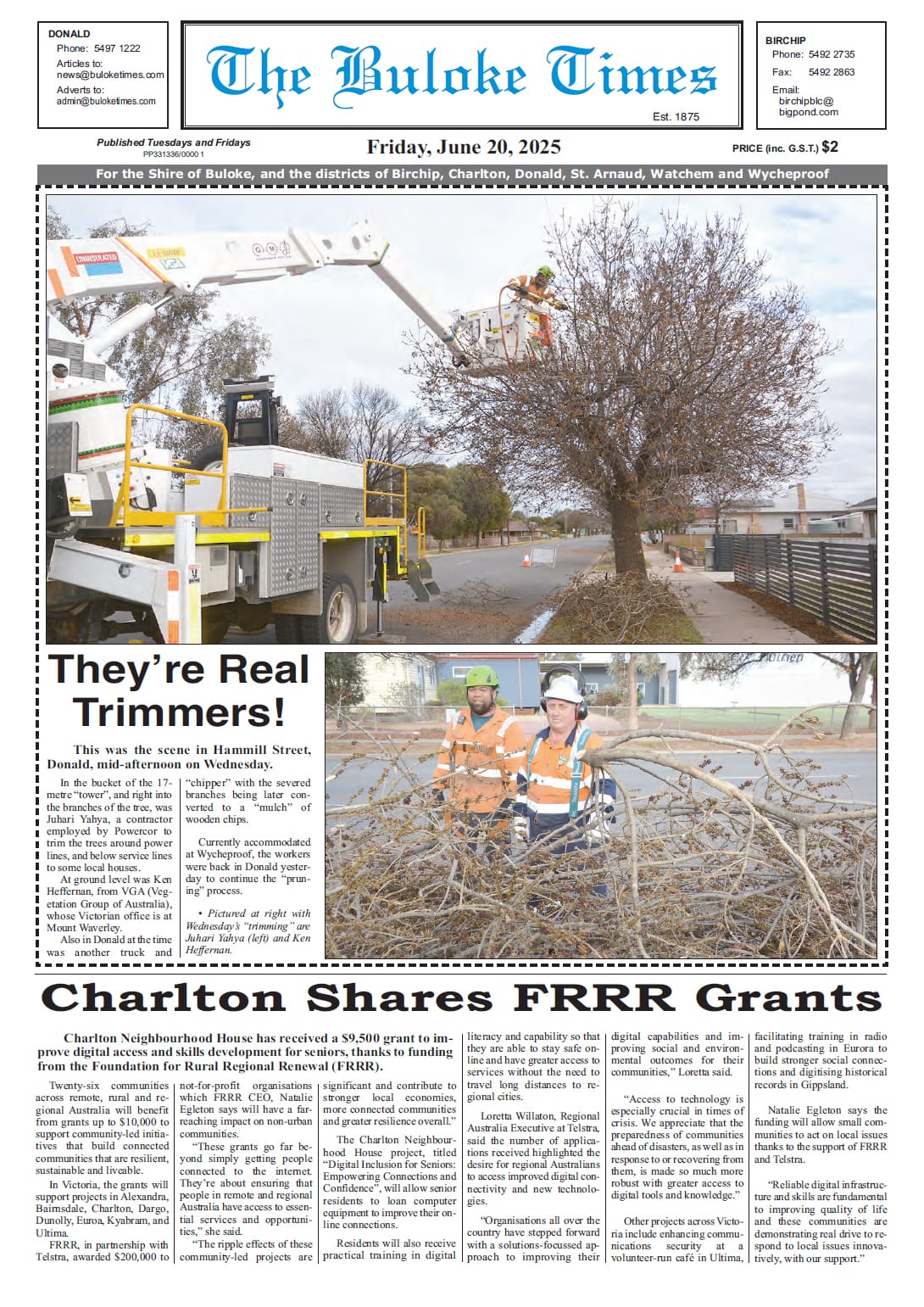 The Buloke Times 20 June 2025