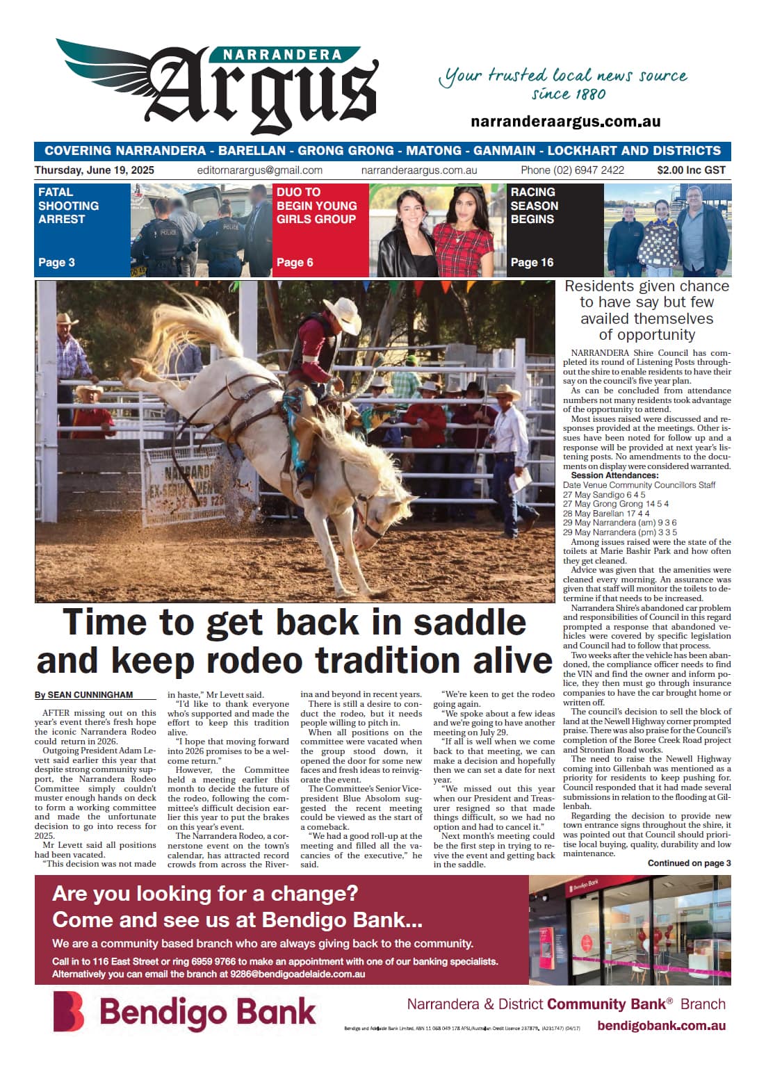 Narrandera Argus 19 June 2025
