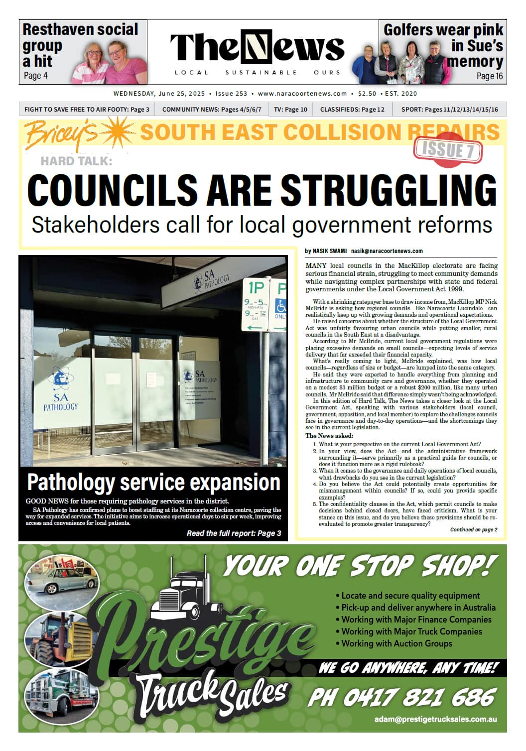 The Naracoorte News 25 June 2025