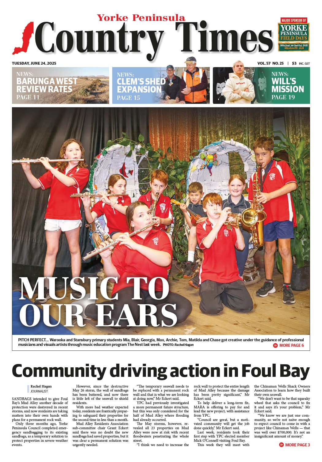 Yorke Peninsula Country Times 24 June 2025
