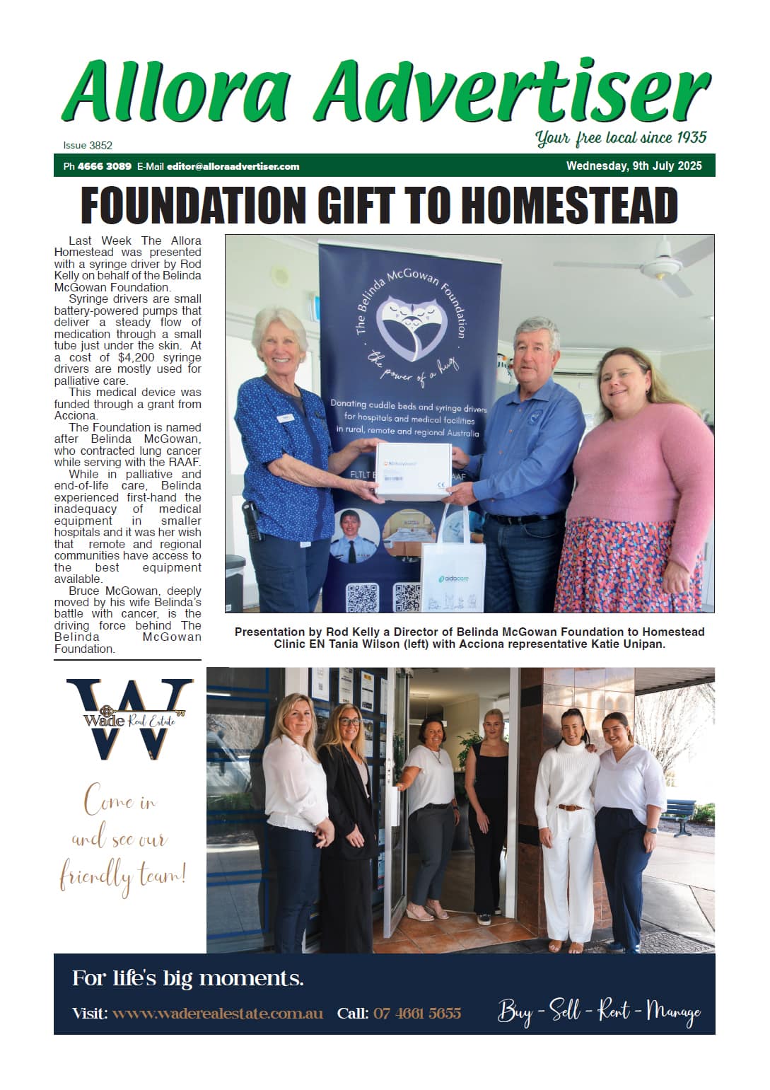 Allora Advertiser 9 July 2025