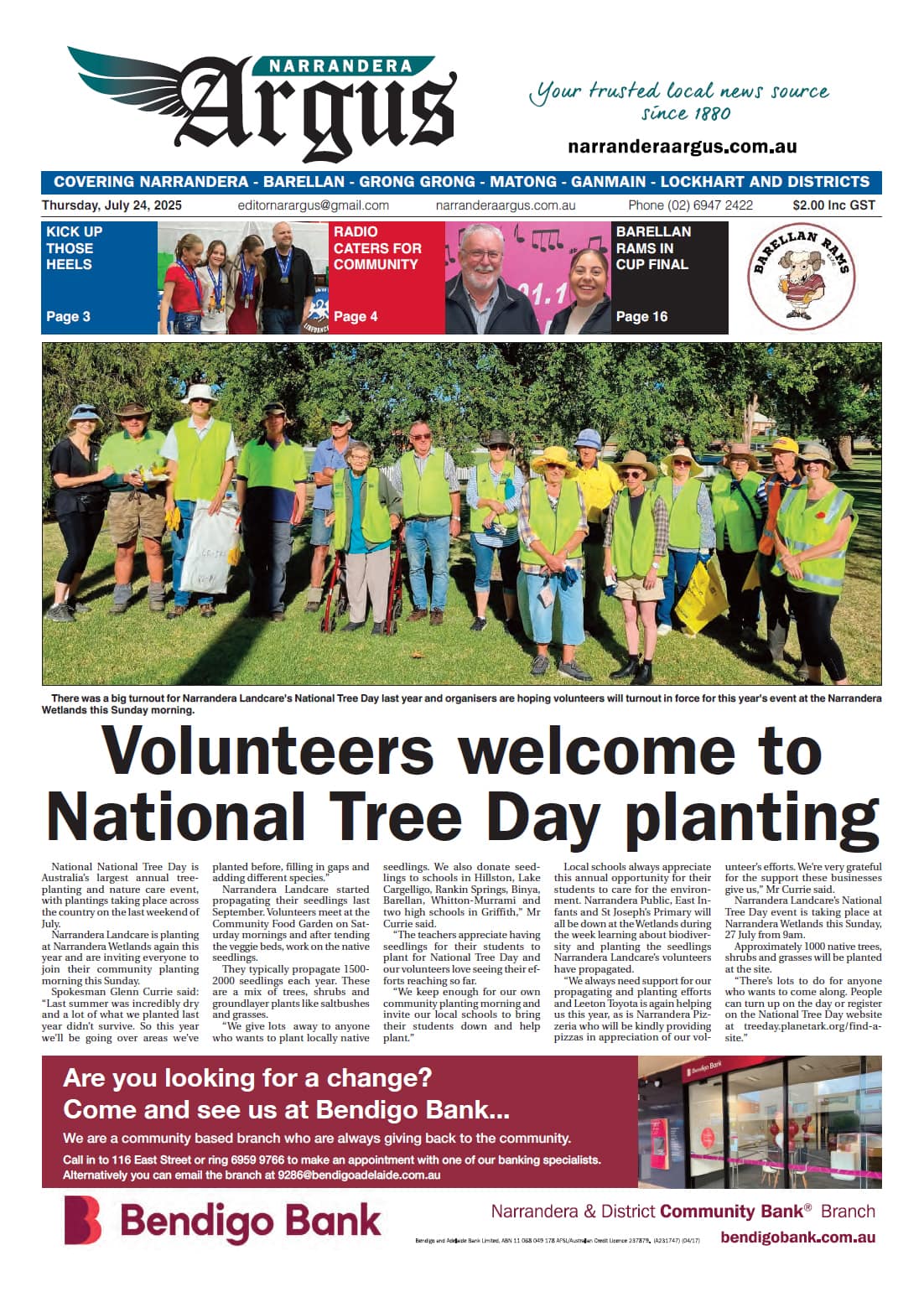 Narrandera Argus 24 July 2025