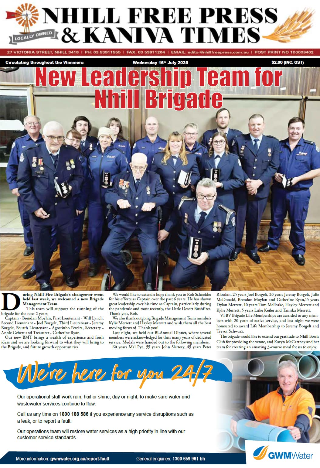 Nhill Free Press & Kaniva Times 16 July 2025