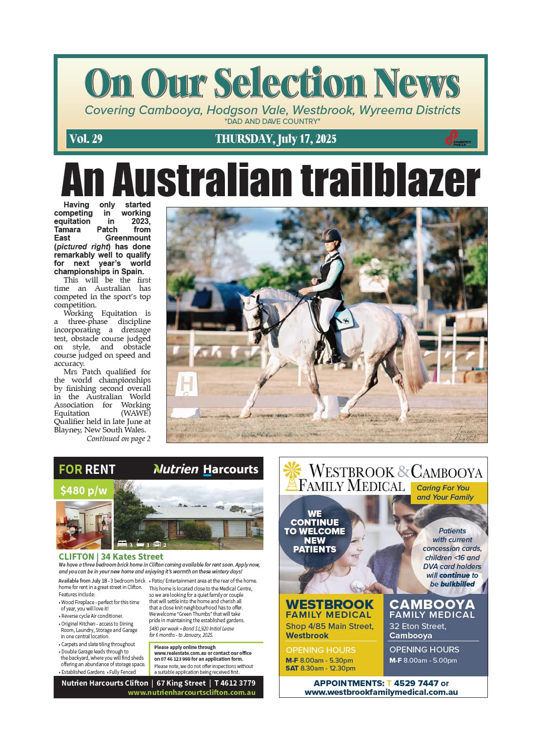 On Our Selection News 17 July 2025
