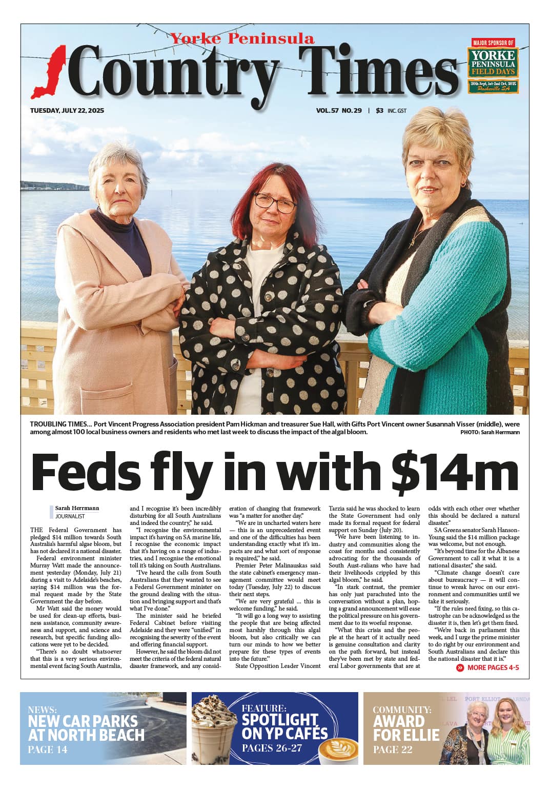 Yorke Peninsula Country Times 22 July 2025