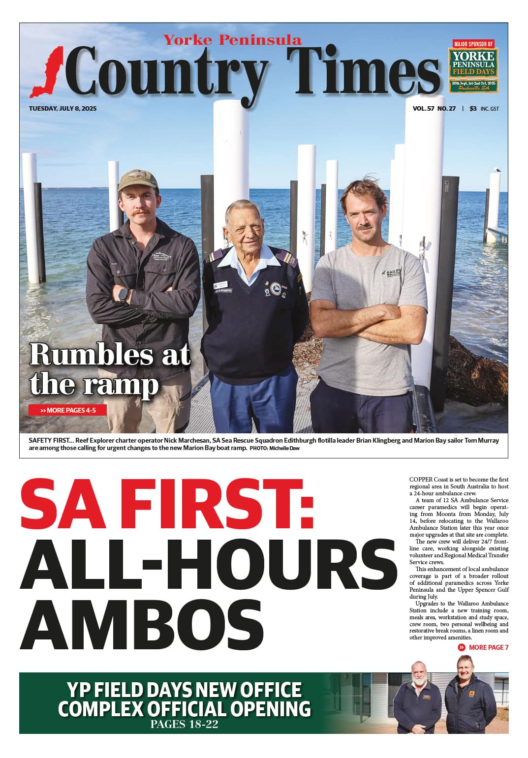 Yorke Peninsula Country Times 8 July 2025
