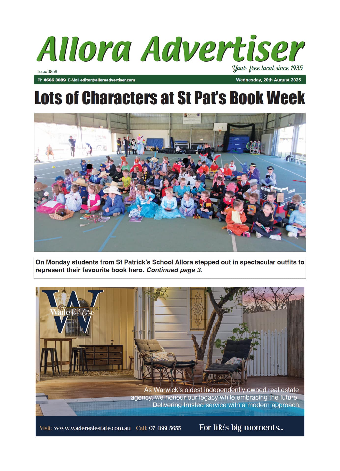 Allora Advertiser 20 August 2025