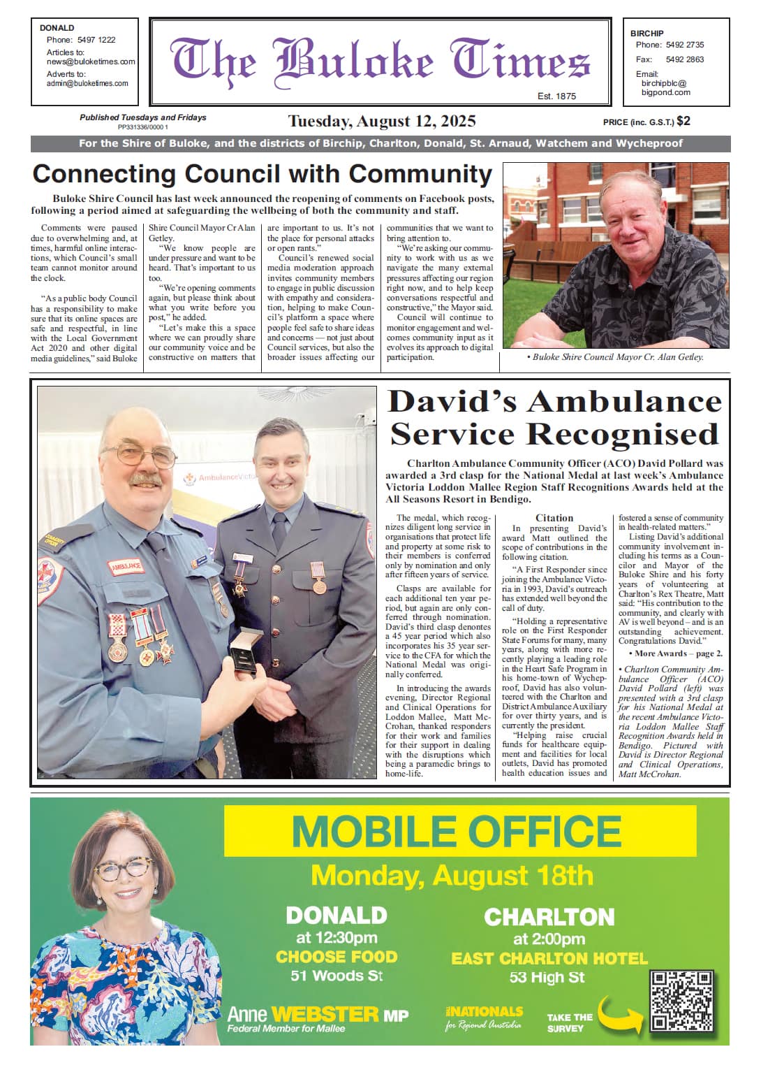 The Buloke Times 12 August 2025