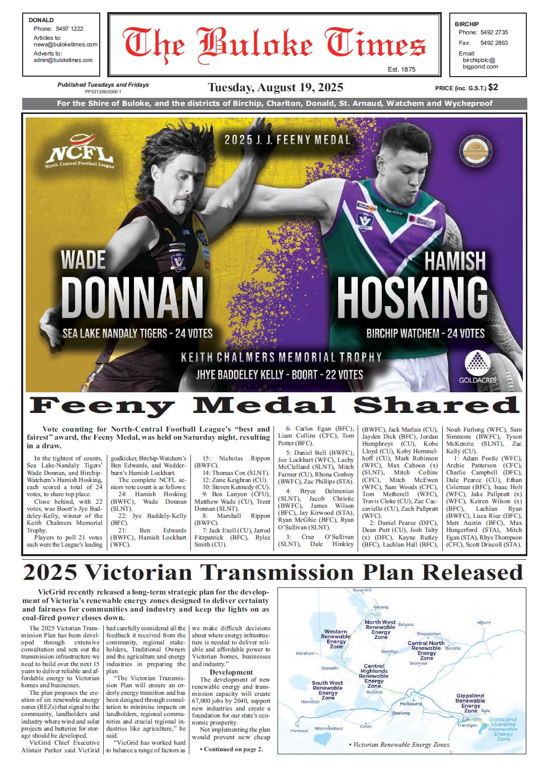 The Buloke Times 19 August 2025