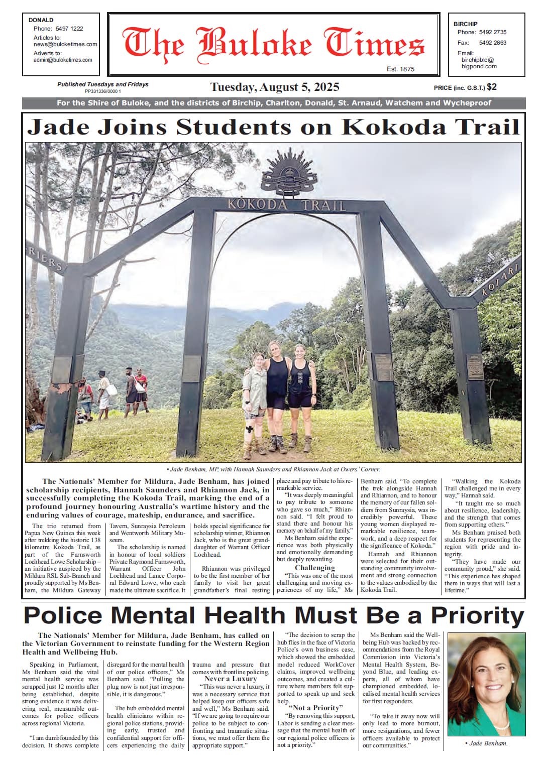The Buloke Times 5 August 2025