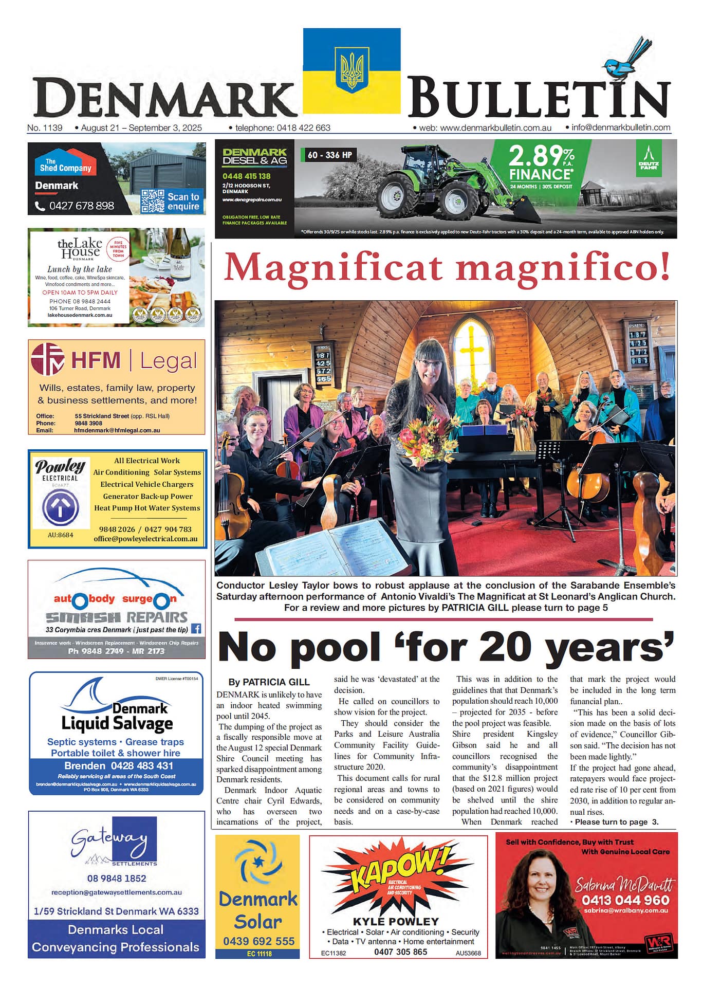 Denmark Bulletin 21 August 2025