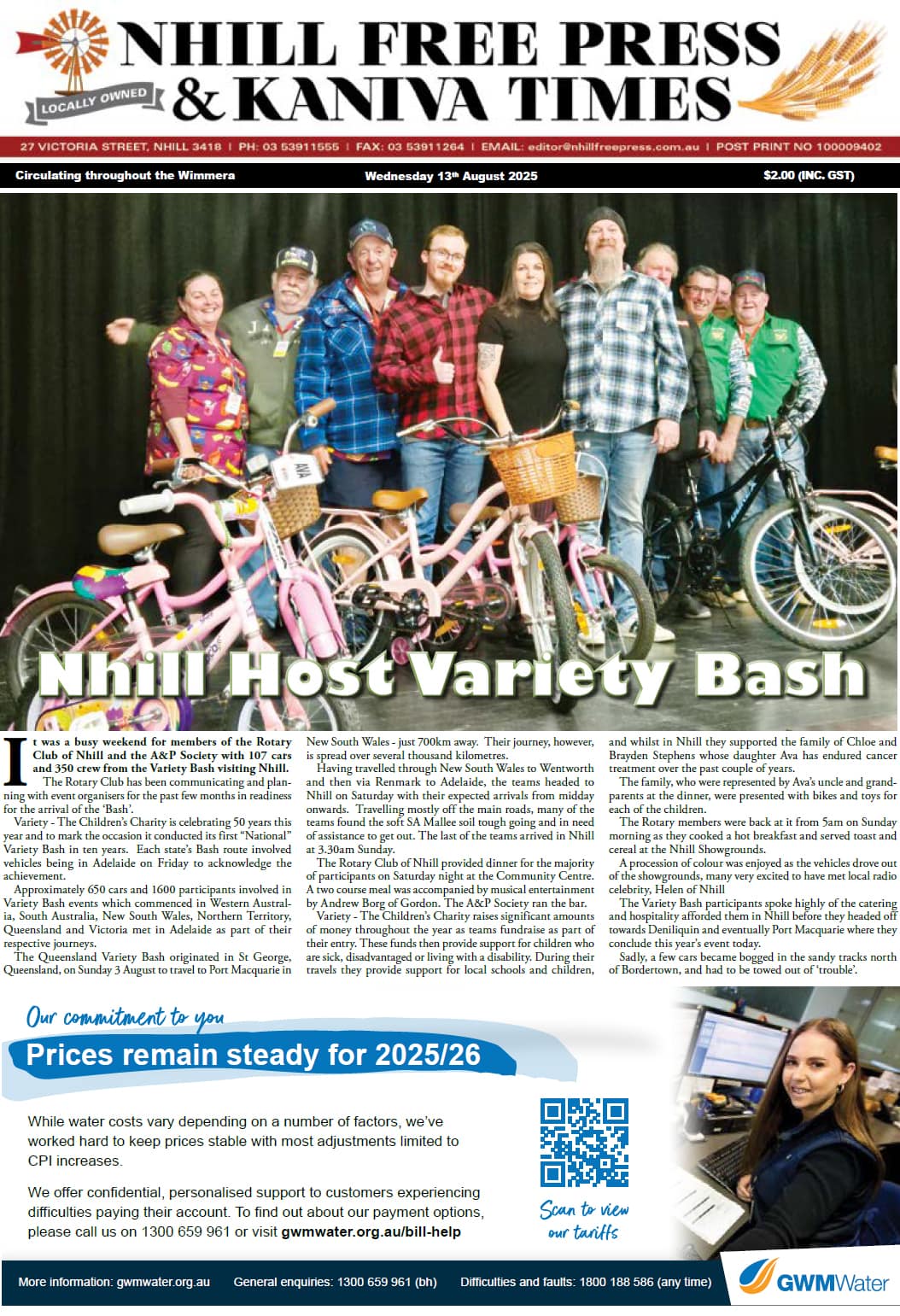 Nhill Free Press & Kaniva Times 13 August 2025