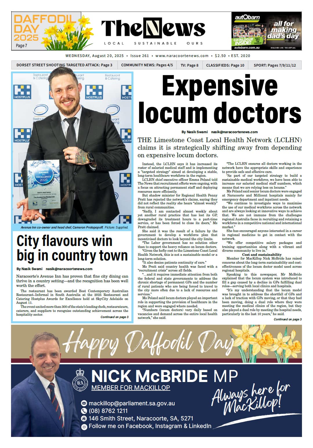 The Naracoorte News 20 August 2025
