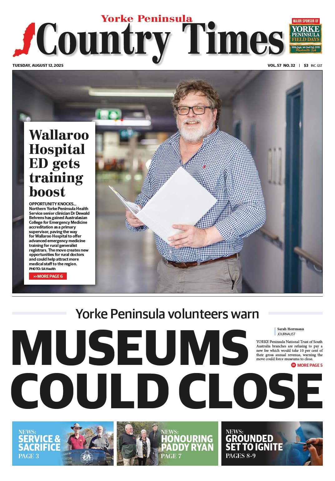Yorke Peninsula Country Times 12 August 2025