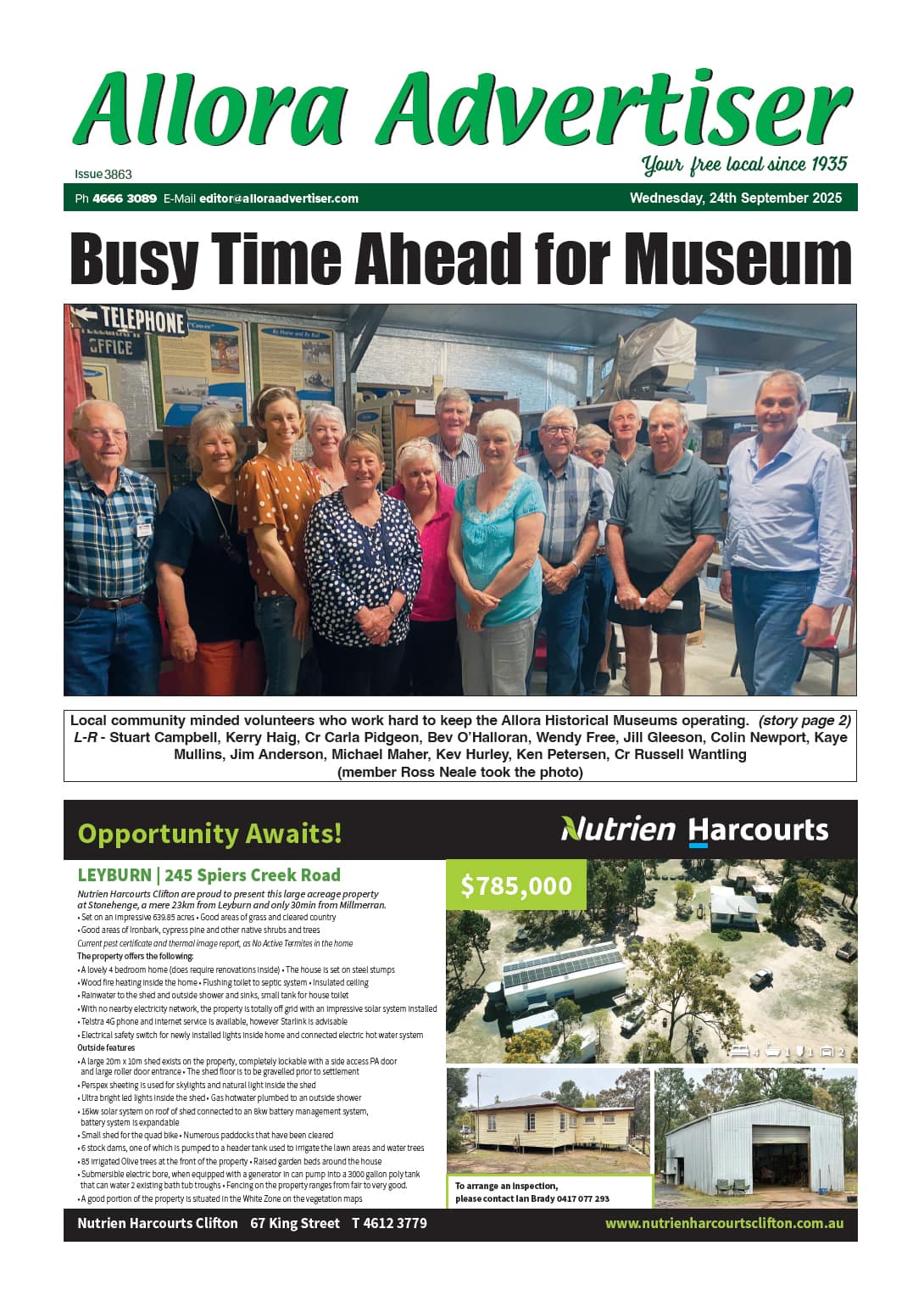Allora Advertiser 24 September 2025